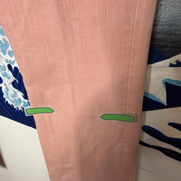 MOTHER The Insider Hover High Rise Straight Jeans – Peach Parfait  Size 24 NWT - Picture 9 of 9